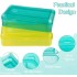 Denzoer Large Capacity Pencil Boxes, School College Office Pen Pouch Pencil Boxes Clear Pencil Box Marker Organizer